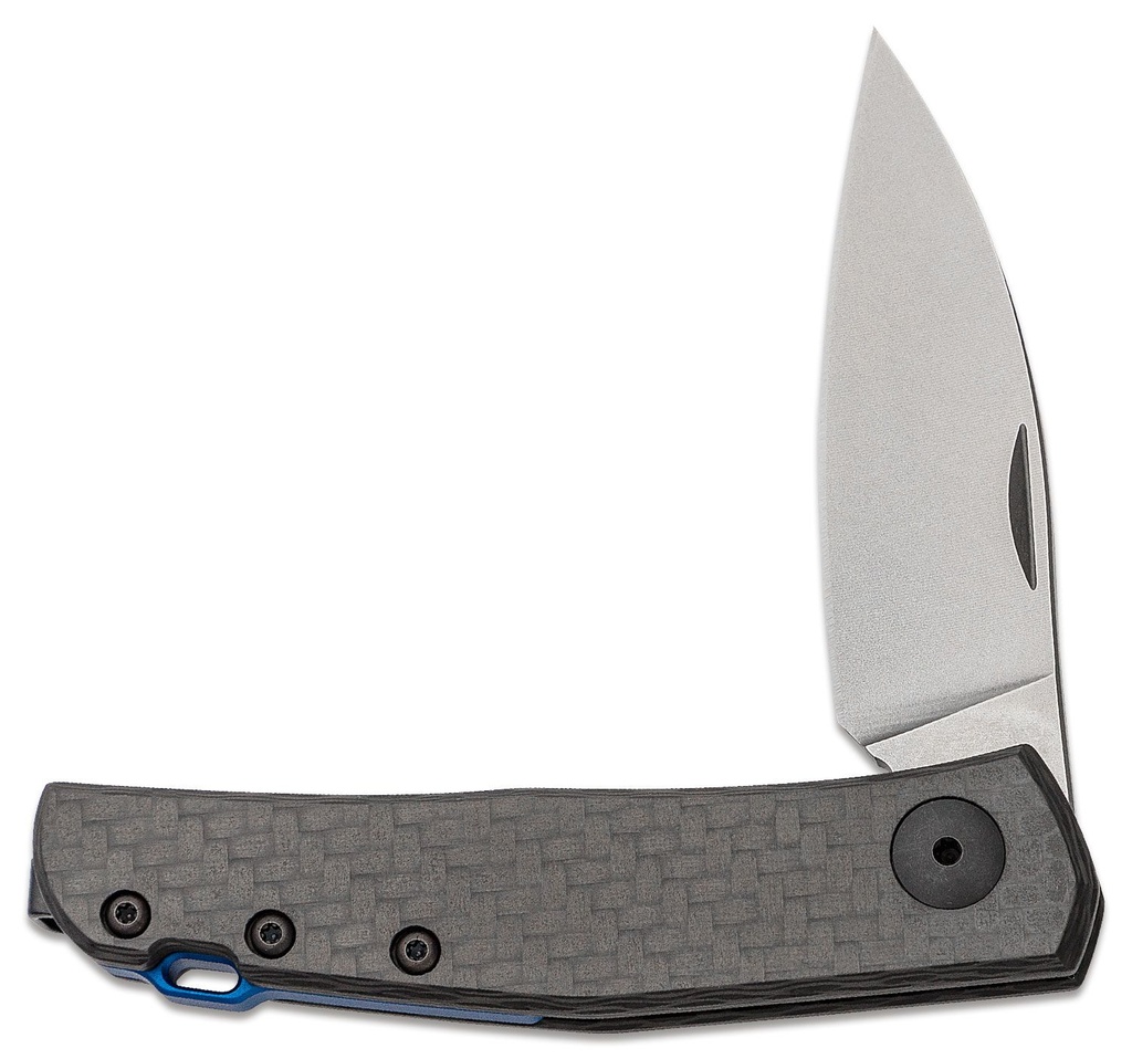 ZT Folding Knife CPM-20CV With Spear Point Blade & Carbon Fiber Handles #0235