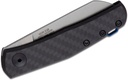ZT Folding Knife CPM-20CV With Spear Point Blade & Carbon Fiber Handles #0235