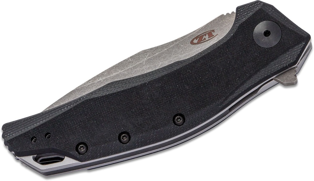 ZT Folding Knife CPM-20CV Drop Point Blade #0357
