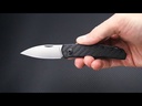 ZT Folding Knife CPM-20CV With Spear Point Blade & CF Handles #ZT0235