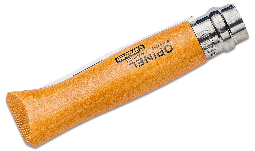 OPINEL BLISTER No 8 BEECH Carbon Steel #OP