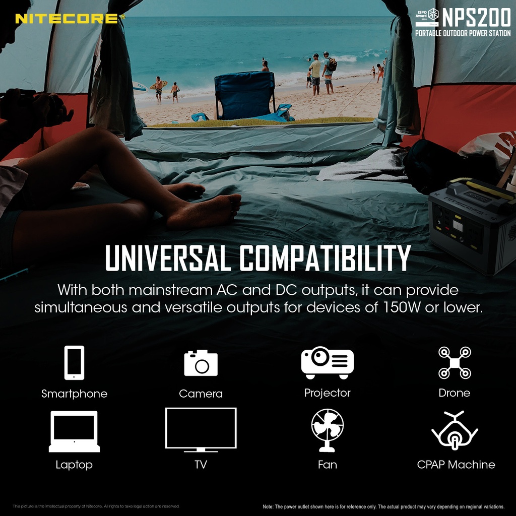 Nitecore Portable Outdoor Power Station #NES500