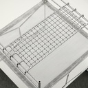 Portable Mesh Fire Pit with Cooking Grate with Bag #SOLO-301