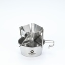 Stainless Steel Folding Holder Coffee Dripper Filter #COF-01