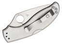 UpTern Folding Knife Satin Plain Blade, Stainless Steel Handles #C261P
