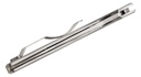 UpTern Folding Knife Satin Plain Blade, Stainless Steel Handles #C261P