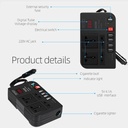 Power Inverter Dc 12V to ac 220V