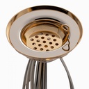 Flame Censer 2 Black & Gold from Alsaif #K39157-BKG