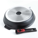 ALUMINUM 28 CM FRY PAN CAST FROM AL-RIMAYA #22-3035