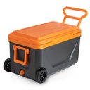 COOLER BOX 45L - ORANGE & GREY FROM AL-RIMAYA #22-3614