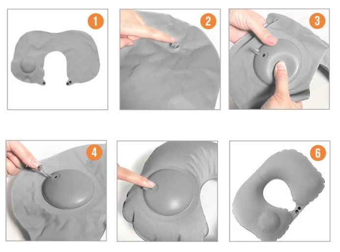 Inflatable Travel Neck Cushion Pillow