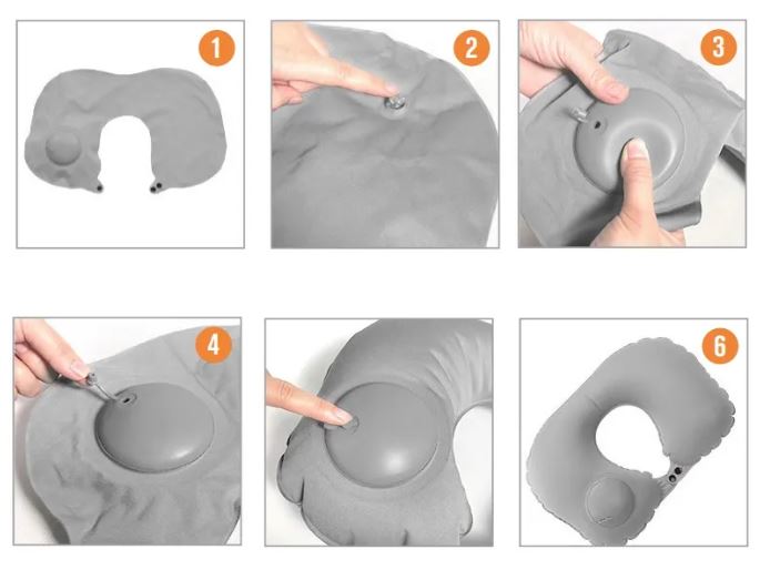 Inflatable Travel Neck Cushion Pillow