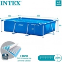 Metal Frame Pool Set Size 2.2m*1.5m*0.60m