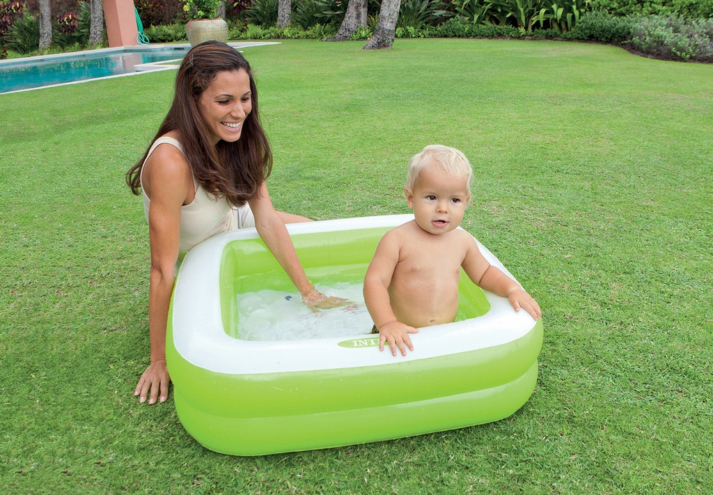 Play Box Inflatable Kiddie Pool from INTEX Size 85*85*23 cm