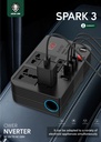 Green Spark 3 Power Inverter 300W - Black