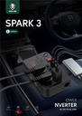 Green Spark 3 Power Inverter 300W - Black