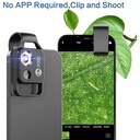 Green Lion Smartphone Microscope 200x - Green #GN200XMICSGN