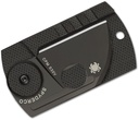 Spyderco Dog Tag Folder S30V Chisel Ground Blade, Carbon Fiber and G10 Handles #C188CFBBKP