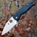 SPYDERCO HAMAN PLN Black Blade G-10 #C229GP