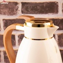 Sadein Thermos Set Wooden White With Gold #K1230105/2IVYGW