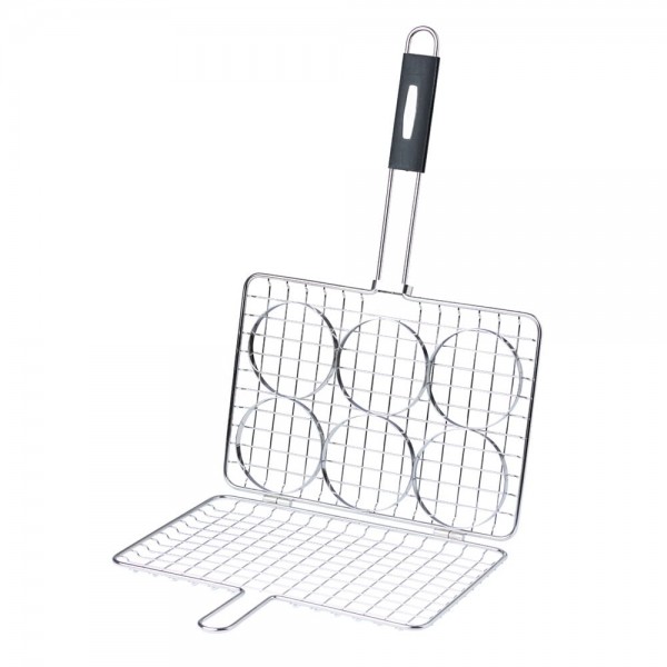 STAINLESS STEEL BURGER GRILL SIZE 50*22*32 CM FROM ALRIMAYA #22-4079