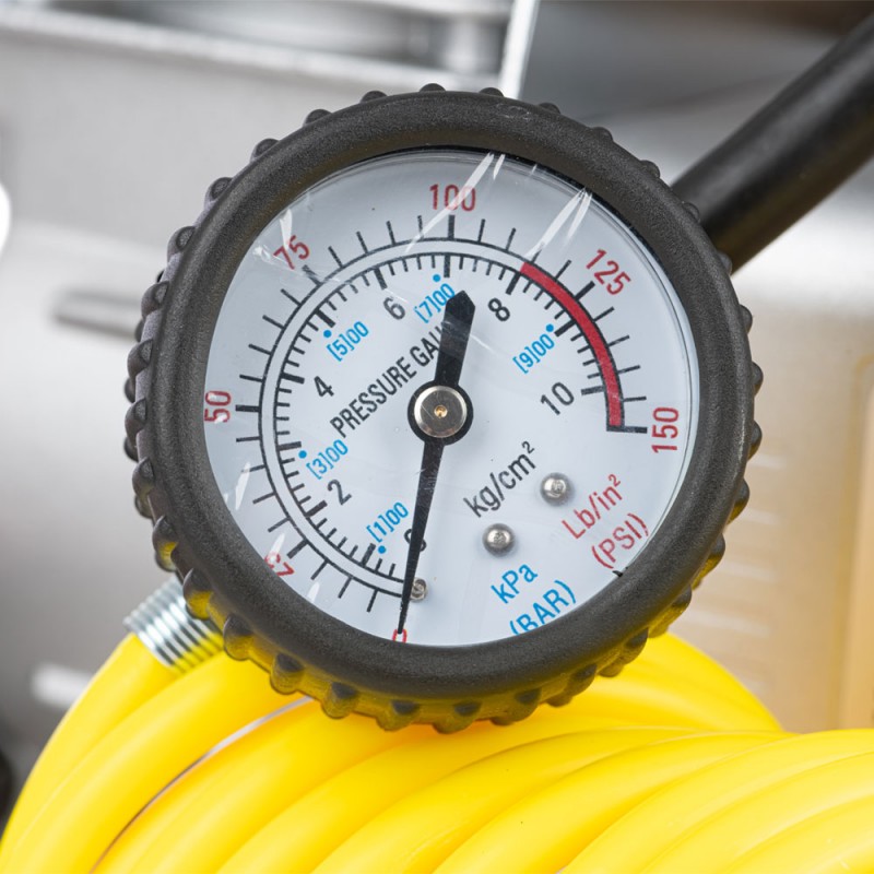 SILVER COLOR AIR COMPRESSOR FROM ALRIMAYA #22-1018
