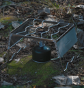 Heating Holder Mesh With Wind Proof Legs with Bag #MSW-1018 