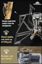 Portable Stove Burner for Camping with Storage Bag #XD-3-NE