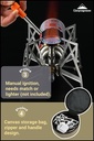 Portable Stove Burner for Camping with Storage Bag #XD-3-NE