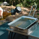 Stainless Steel Extra-Thick Grill/Griddle Plate with Storage Bag #DO-21