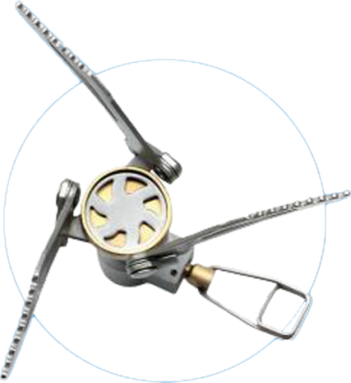 Mini pockect stove with double blister packing #OTGS-05