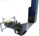 BLUE FOLDABLE STOVE WITH BAG AND WIND SHEILD