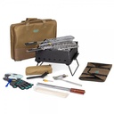OUTDOOR BBQ GRILL & SET OF BBQ TOOLS 12 PCS FROM ALRIMAYA #22-4115