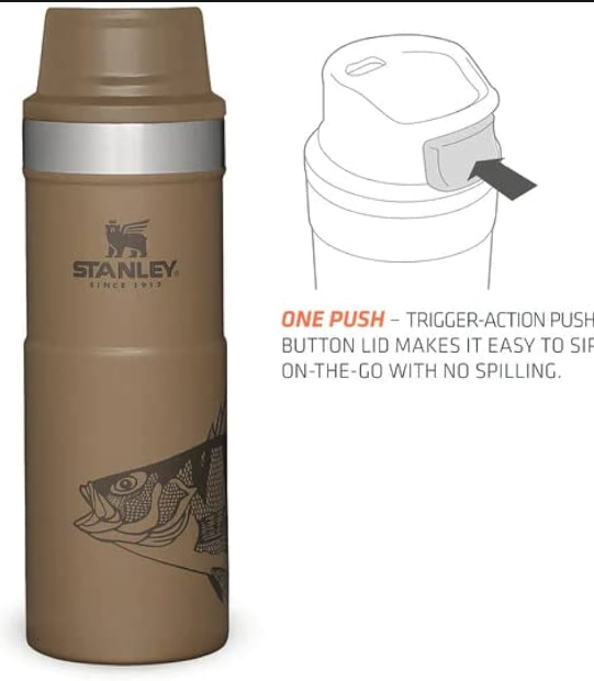 Stanley CLA Mug Trigger-Action 0.47L/16oz  Perch Tan #10-06439-263