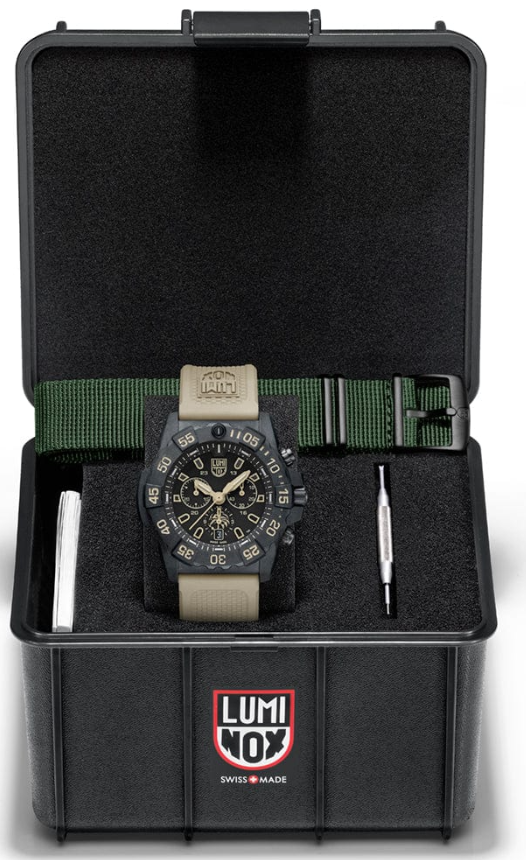 LUMINOX NAVY SEAL CHRONOGRAPH NFS 3580 SERIES, 45mm XS.3590.NSF.SET