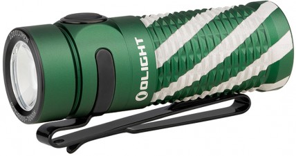 Olight Baton 3 Christmas green