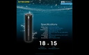 Nitecore HU60+NPB1 1600 Lumen Focusable Rechargeable Headlamp with powerbank 5000mah