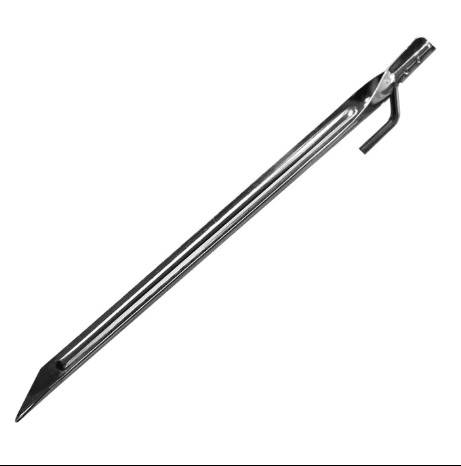 12" Steel Tent Stakes- pkgd