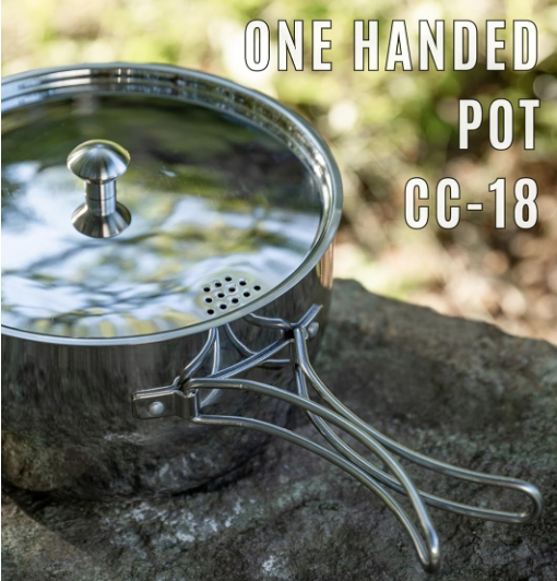 Three layer steel small soup pot #CC-18