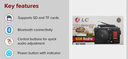 DLC RADIO ALL IN 1 #32240B