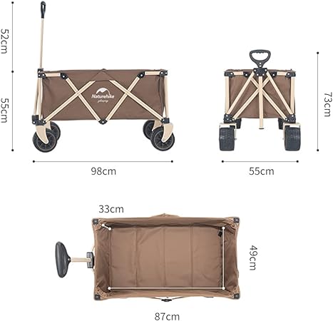 Four-Way Folding Trolley From Naturehike #NH20PJ009