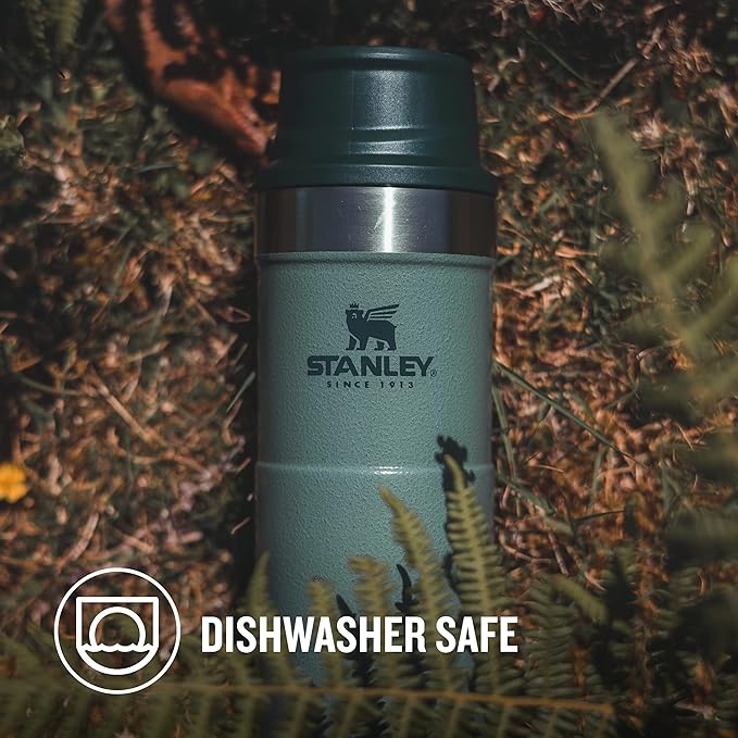 Stanley 0.355L/12oz Trigger-Action Travel Mug Polar Green