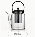 DLC Glass Teapot 1500 ml #36276
