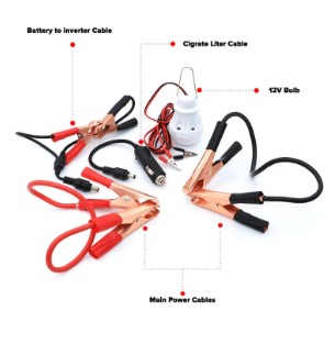 بطارية 20 أمبير مع محول طاقة BTY-20A
