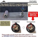 Adapter Convert Nozzle Type Canister With Hose & Stand #Z23-VC