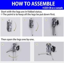Adapter Convert Nozzle Type Canister With Hose & Stand #Z23-VC
