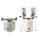 2 Outlet Adapter for EN417 Lindal Valve Canister Device Camping Lantern #Z24