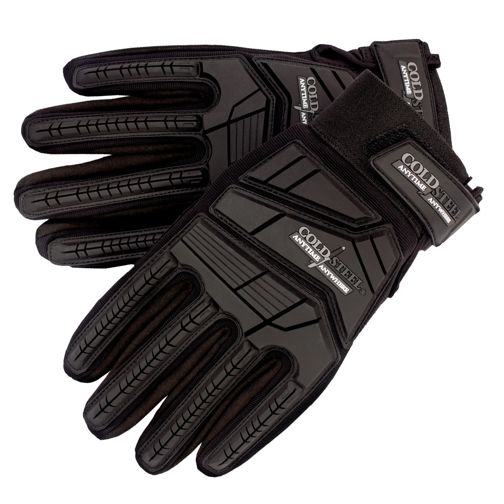 Cold Steel Tactical Gloves Black Large #GL12