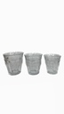 French Break-Resistant Glass Tea Cups  Medium Size #1024AB