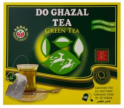 [02892] شاي الغزالين أخضر علاق 2*100 غ